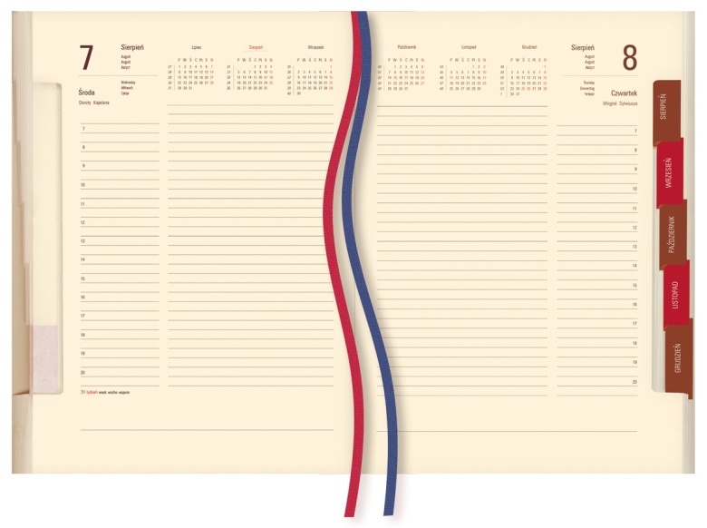 Kalendarze książkowe